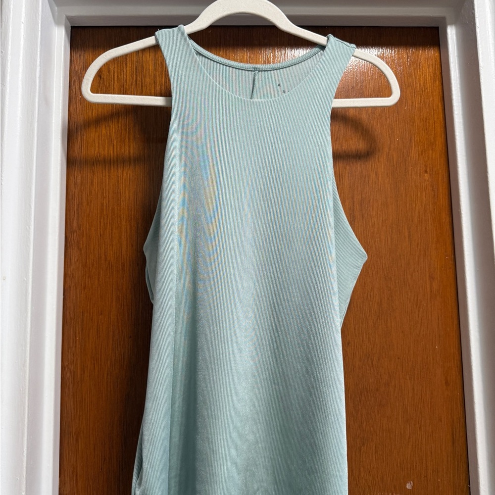 A New Day Light Blue Sleeveless Tank Top